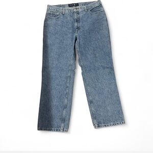 Izod Men's Straight Blue Jeans